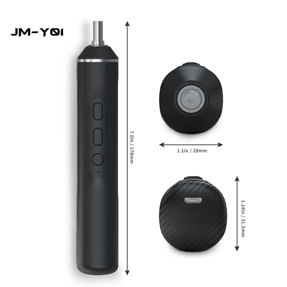 Многофункциональная электрическая отвертка Мини JM-Y01 умный крутящий момент для наружного и домашнего применения разобранный ремонт электроинструмент