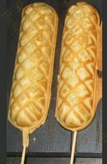 7 отверстий Держатель для палочки с изображением хот дога и вафли|hot dog|waffle stickwaffle
