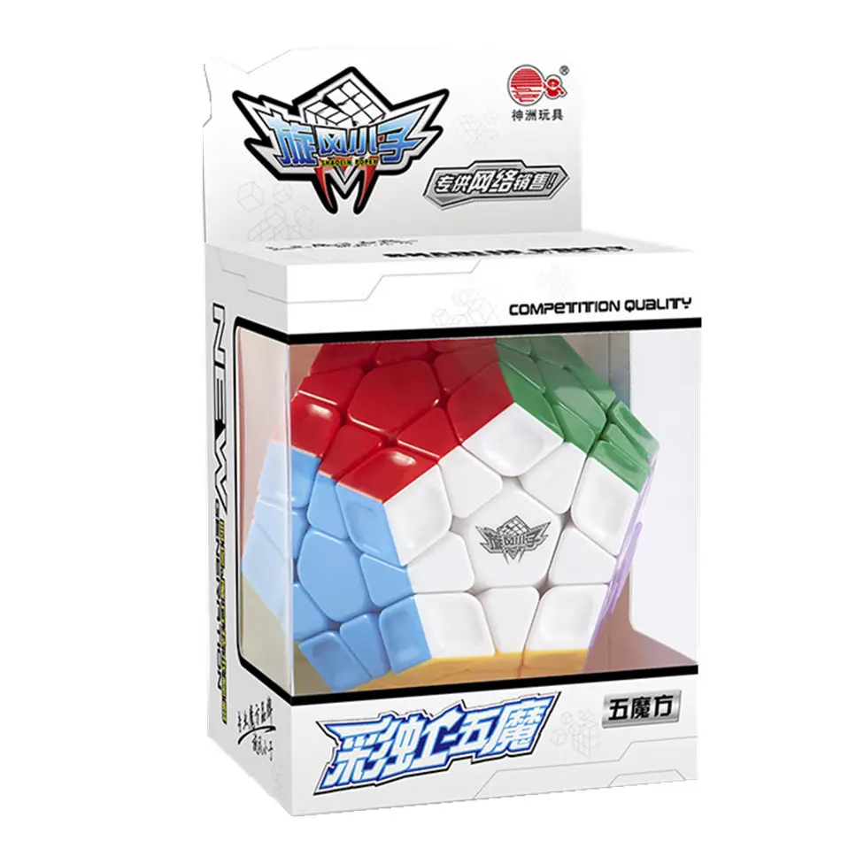 Cyclone мальчик кубик Megaminx 3x3 рубика магический куб-мегаминкс 3 слоя Wumofang скоростной