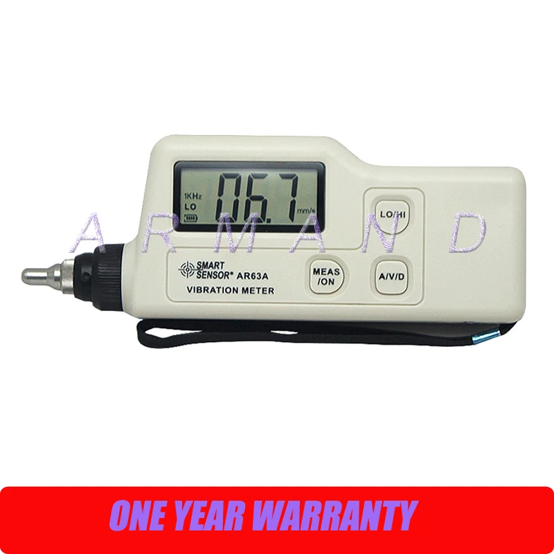 Измеритель вибрации тестер умный датчик AR63A портативный вибратор|meter counter|meter phmeter