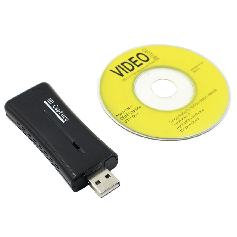 Портативный USB 2 0 легкая крышка видео и аудио адаптер планировщик di quapisisione