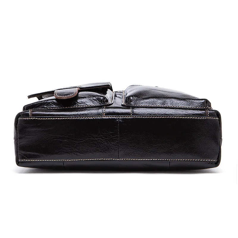 Senkey style Fashion Genuine Leather Men Bag Messenger bags casual Men's Travel bag man leather crossbody shoulder Handbags |