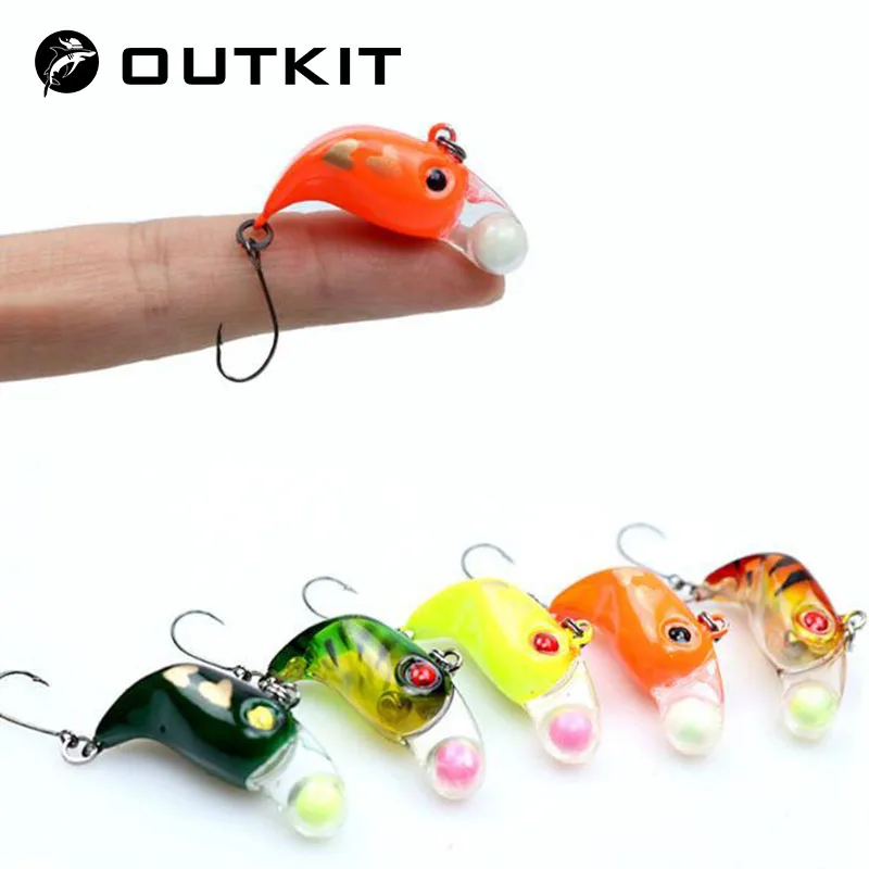 

New Fishing Lure Mini VIB Minnow 2.5cm 3g Artificial Small Hard Bait Sharp Hook Crankbait Wobbler Tackle Trout Freshwater