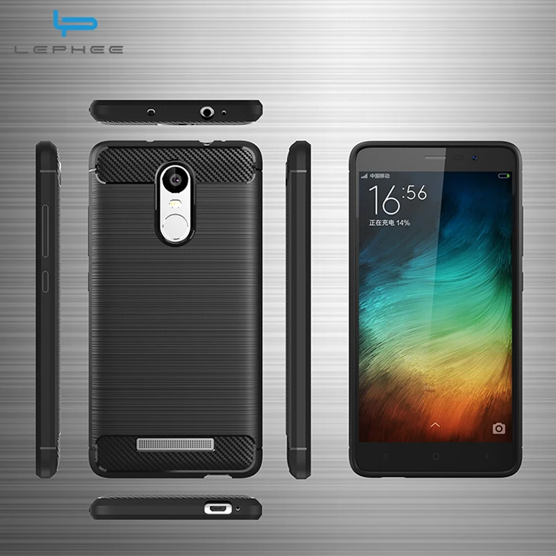 LEPHEE для Xiaomi Redmi Note 3 Pro чехол Силиконовый ТПУ Матовый текстурный телефона Xiomi Note3 |