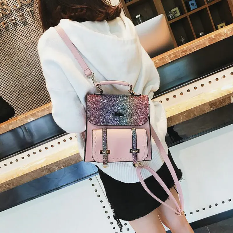Женские сумки через плечо Mochila Feminina школьные для подростков BGA 8787 2019|Женские