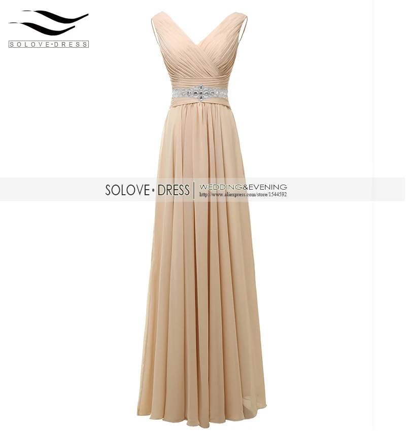 

Реальные фотографии Solovedress, шифоновое вечернее платье с рукавами-крылышками и V-образным вырезом, расшитое бисером, плиссированное длинное ...