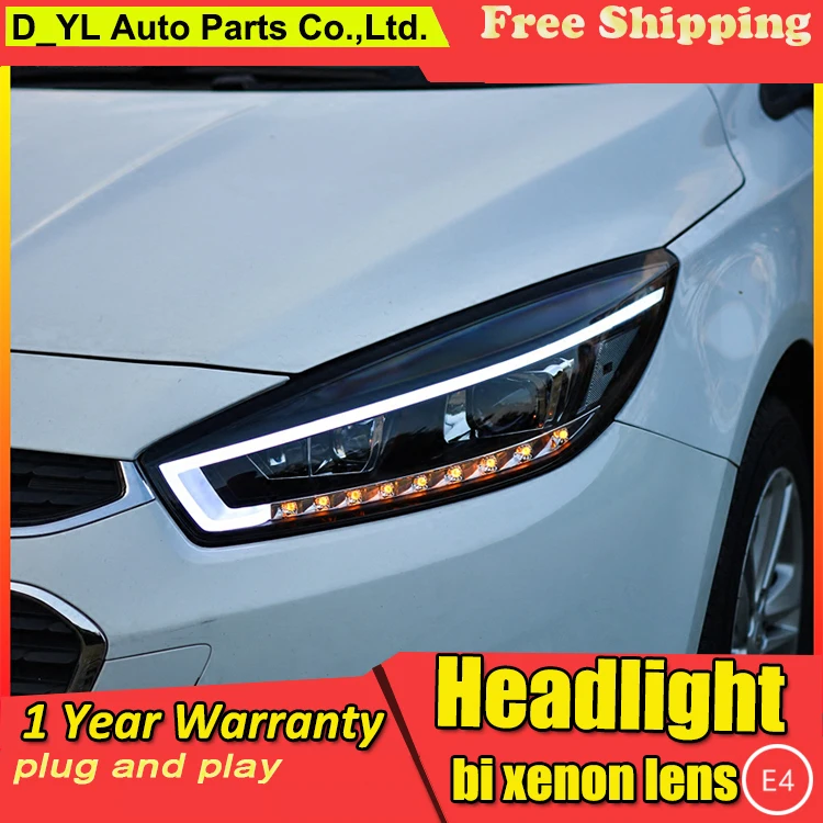 

Car Styling for Cruze 2015-2016 LED Headlight for Cruze Head Lamp LED Daytime Running Light LED DRL Bi-Xenon HID
