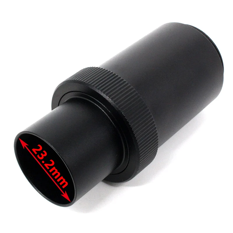 Microscope Adapter for Trinocular Connecting with Digital Eyepiece USB Camera or 23.2mm Biological | Инструменты