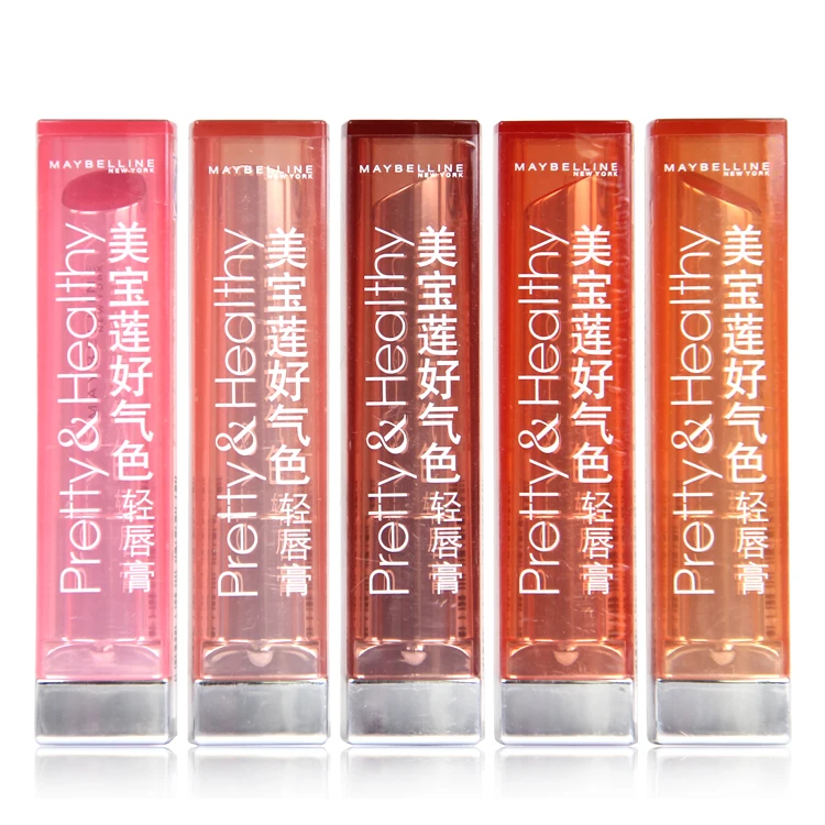 Maybelline помада светло-розовый губная прочного Увлажняющий Блеск Для Губ Помада ню