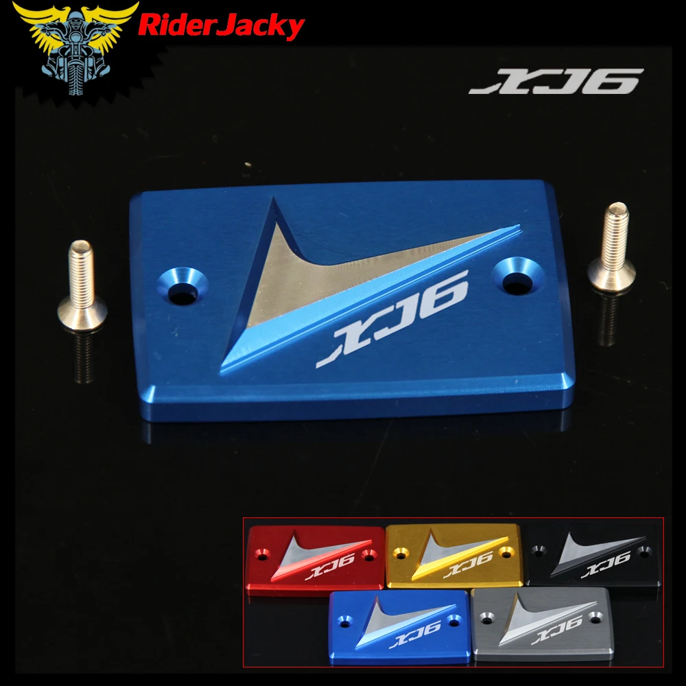 Мотоциклетная Синяя Крышка Резервуара тормозной жидкости RiderJacky для YAMAHA XJ 6