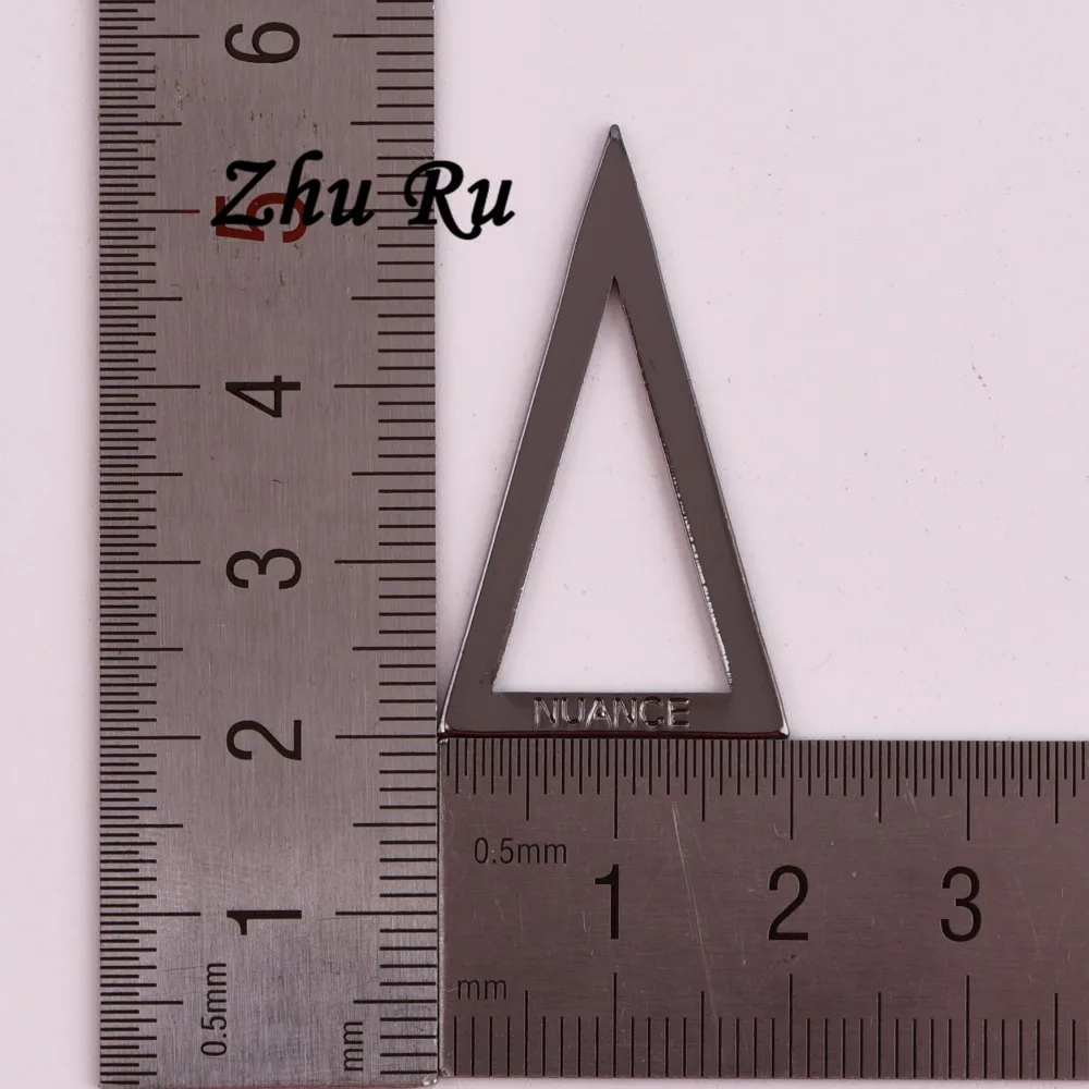 ZHU RU 5 шт./лот 35*20 мм большая треугольная сэндвич вилка Акулий плавник дорожный