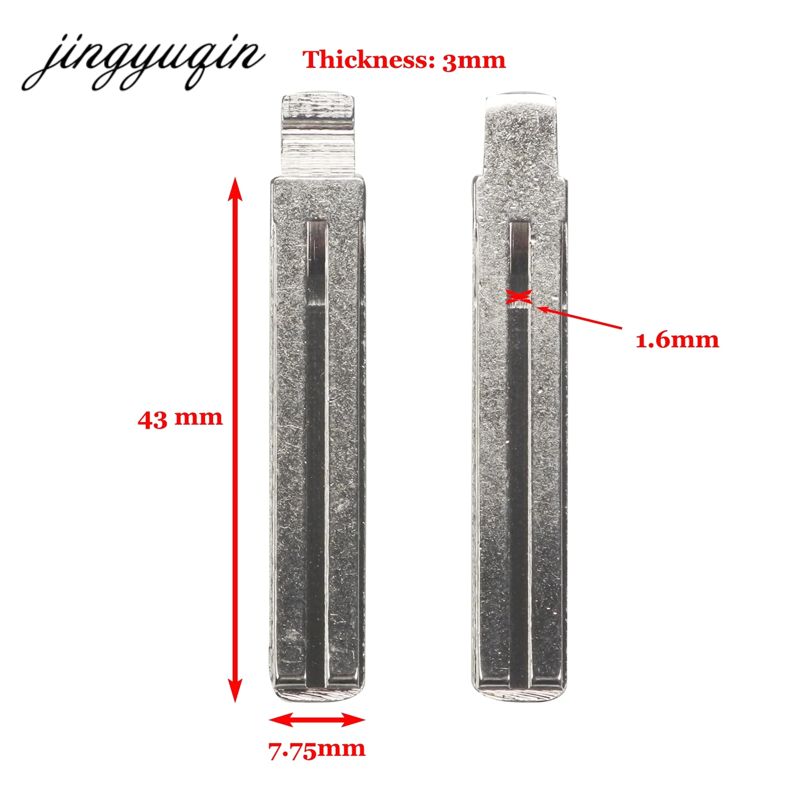 Складной пульт дистанционного управления jingyuqin 15 шт./лот No.77 для Kia 7T14 Hyundai Verna IX35