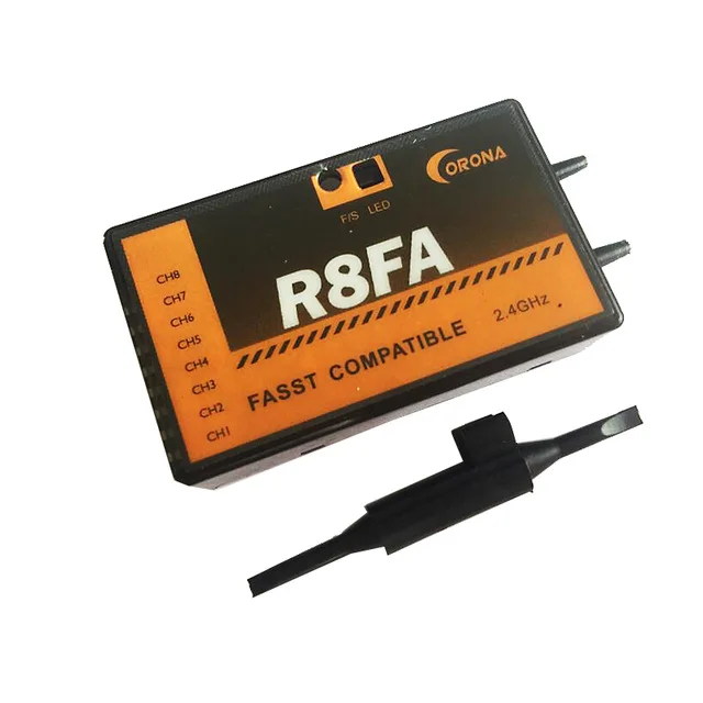 8-канальный приемник Fasst Corona R8FA 2 4 ГГц | Игрушки и хобби