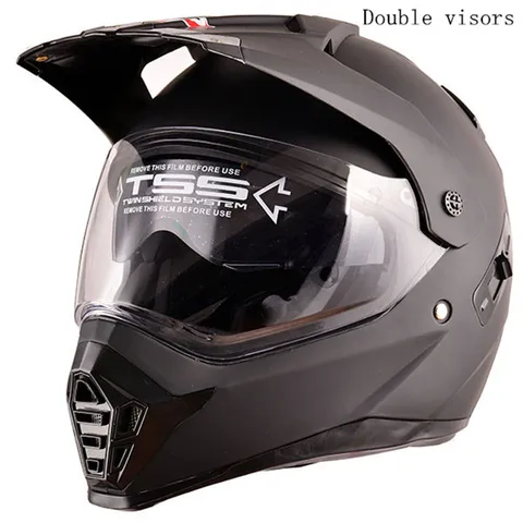 Мотоциклетный шлем Good Safey с солнцезащитным экраном, шлем для мотокросса, квадроцикла, с двойными линзами, для гонок по бездорожью, XS ECE