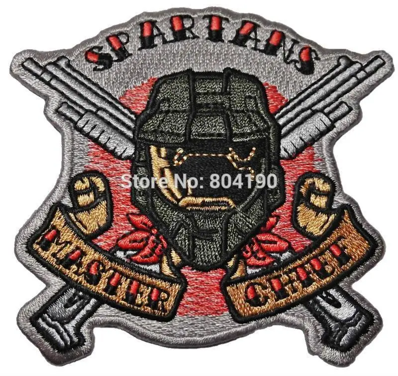 3 25 &quotHALO Spartans главный костюм Униформа TV punk Аппликация в стиле рокабилли
