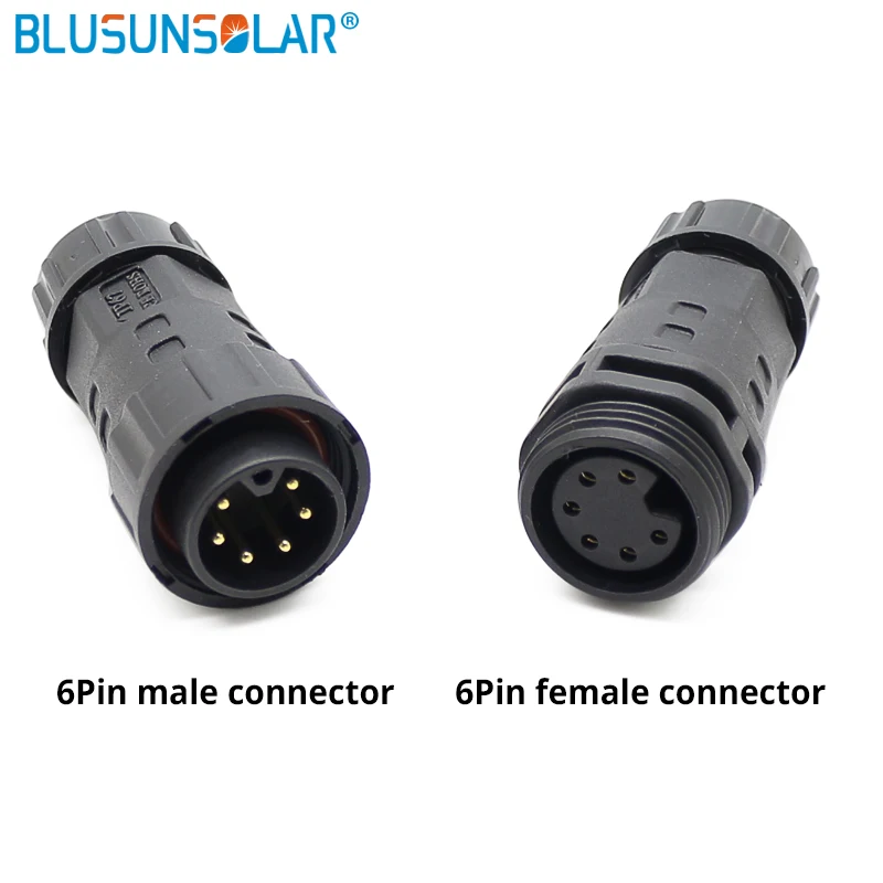 

M20 Waterproof Connector Wire To Wire Thread Solder 2Pin 3Pin 4Pin 5Pin 6Pin 7Pin 8Pin Cable Connector