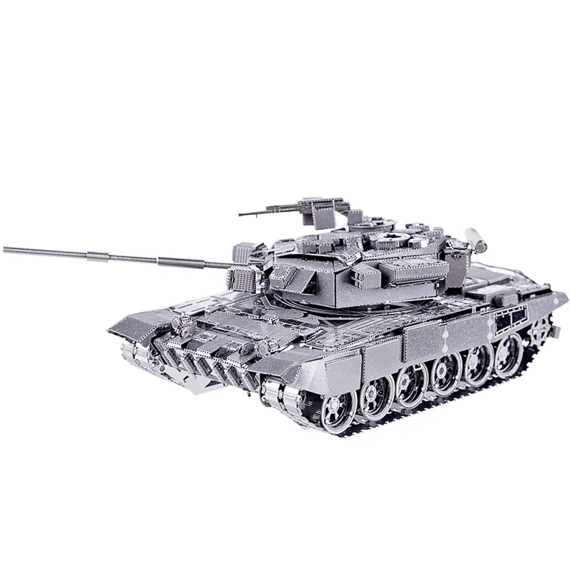 3D металлический пазл MMZ P047, сборная металлическая модель T-90A, набор «сделай сам» для лазерной резки, модель пазла, подарок для взрослых