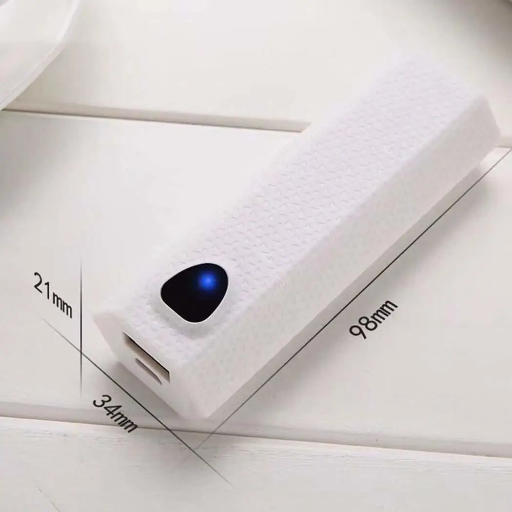 Мини 2600mAh банк питания Карманный милый Micro USB устойчивый к царапинам износостойкий Мобильный банк питания Внешний аккумулятор Povebank для iPhone
