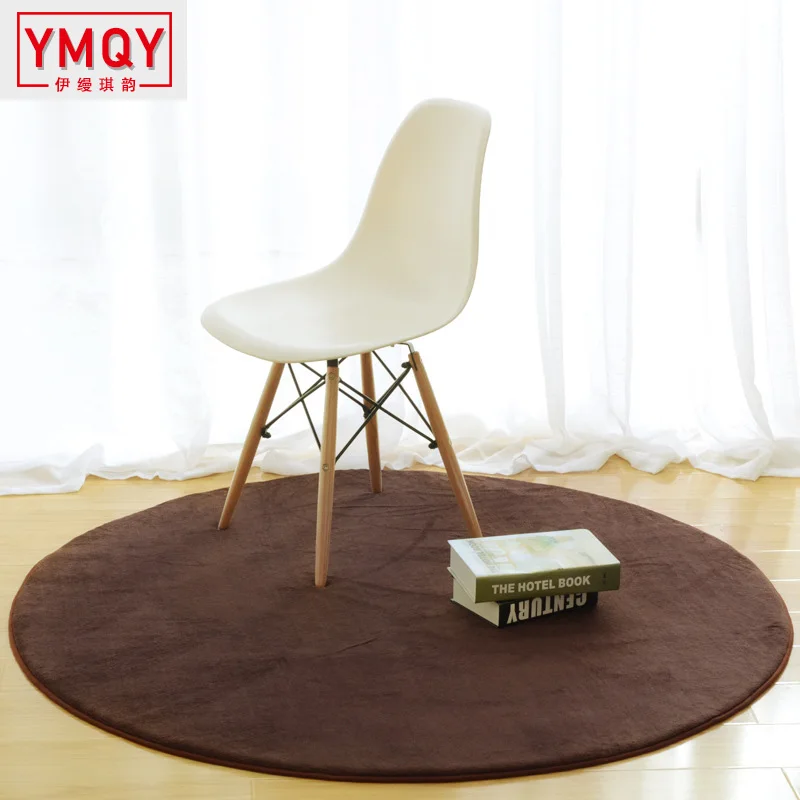 YMQY круглый ковер современная мода плюшевые простые подвесные корзины