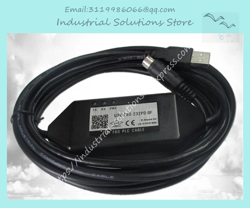Новый Тип инженерных USB-FBS FBS серии PLC Кабель программирования USB-FBS-232P0-9F |