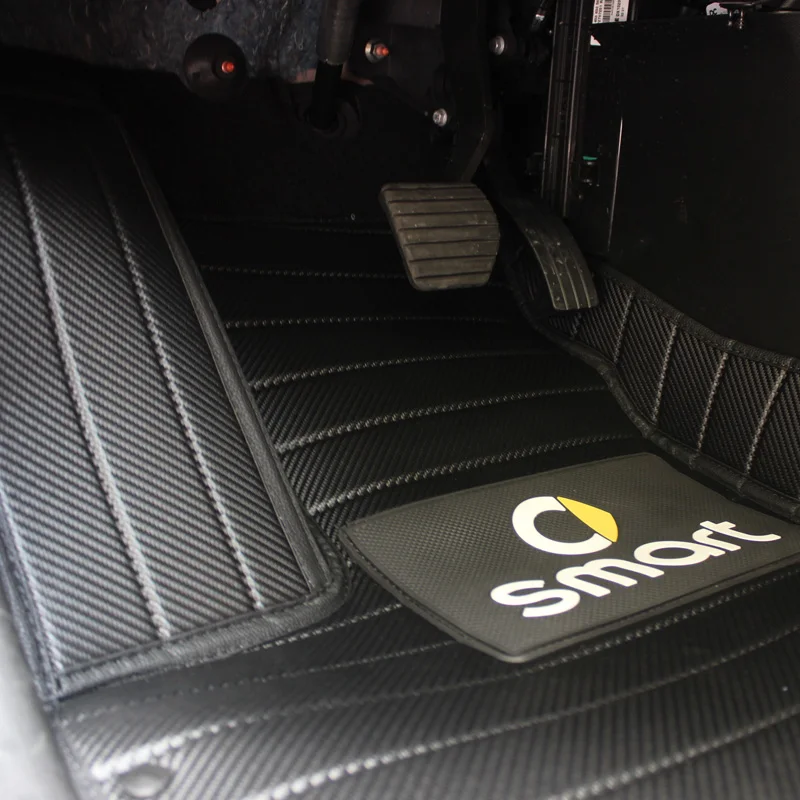 Напольный коврик для педали автомобиля Mercedes smart fortwo 453 451 противогрязный