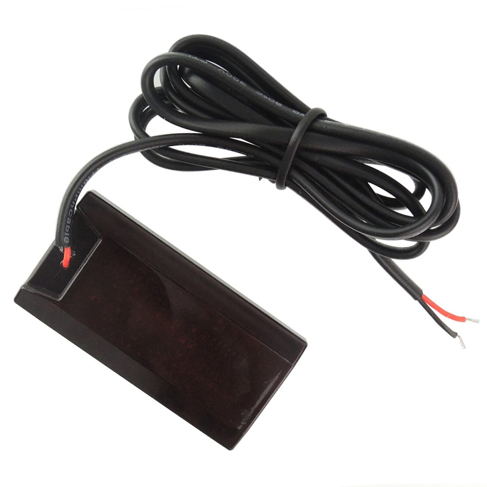 Ультратонкий цифровой мини вольтметр измеритель напряжения с белым