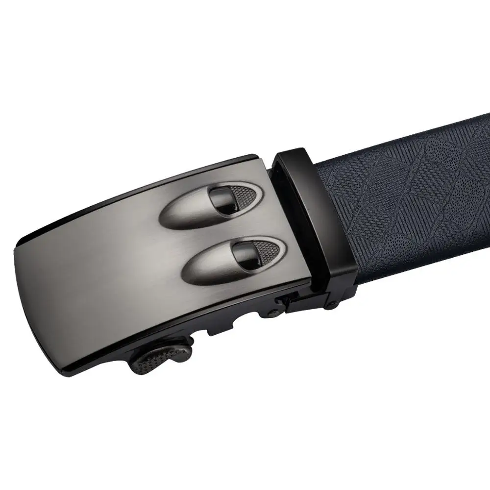Ремень мужской кожаный с автоматической пряжкой 110 150 см|automatic buckle|belt for menluxury belt |