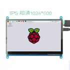 7-дюймовый емкостный сенсорный экран 1024*600800*480 IPS TFT ЖК-дисплей подходит для Raspberry Pi 3 B +4b HDMI совместимый