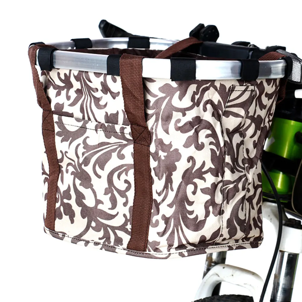 Новая многоцелевая корзина для велосипеда складной съемный руль металлическая