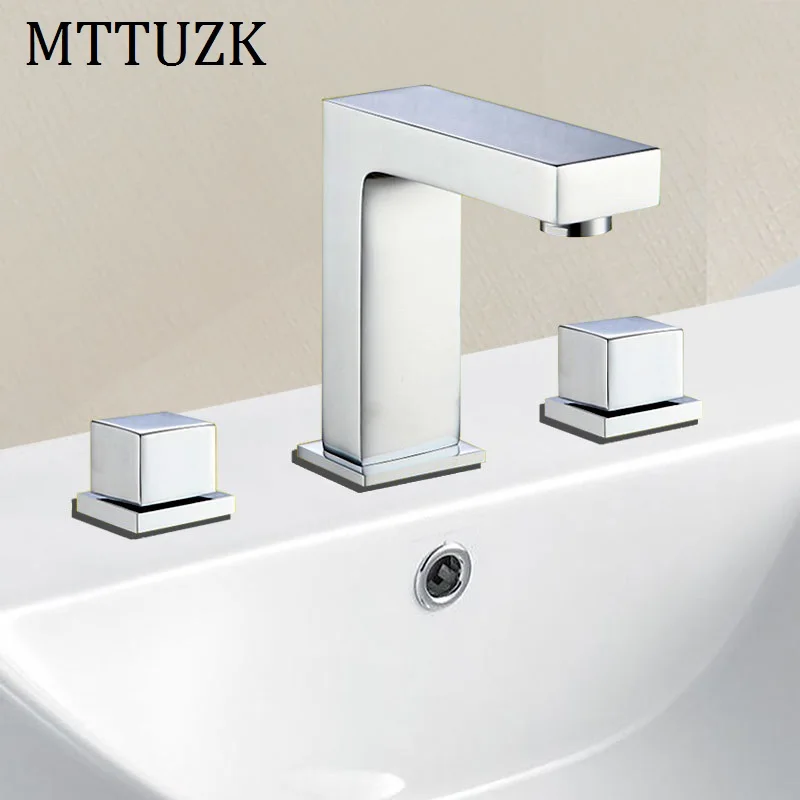 Латунный смеситель MTTUZK 3 шт. в комплекте кран для ванной комнаты крепление на