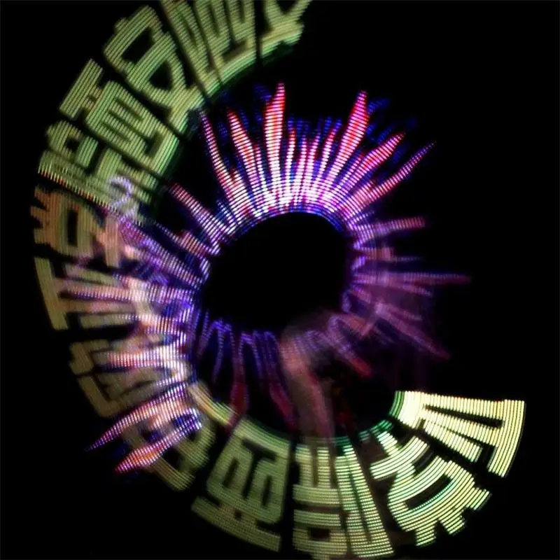 2018 модная 50 пикселей Poi полноцветная светодиодная визуальная волшебная палочка