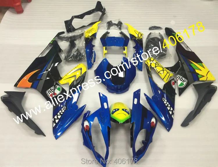 Для BMW S1000RR 15 16 S 1000RR 2015 2016 S1000 RR наклейки Акула Sportbike кузова обтекатели Kit -литья | Полные комплекты обтекателей -32802838755