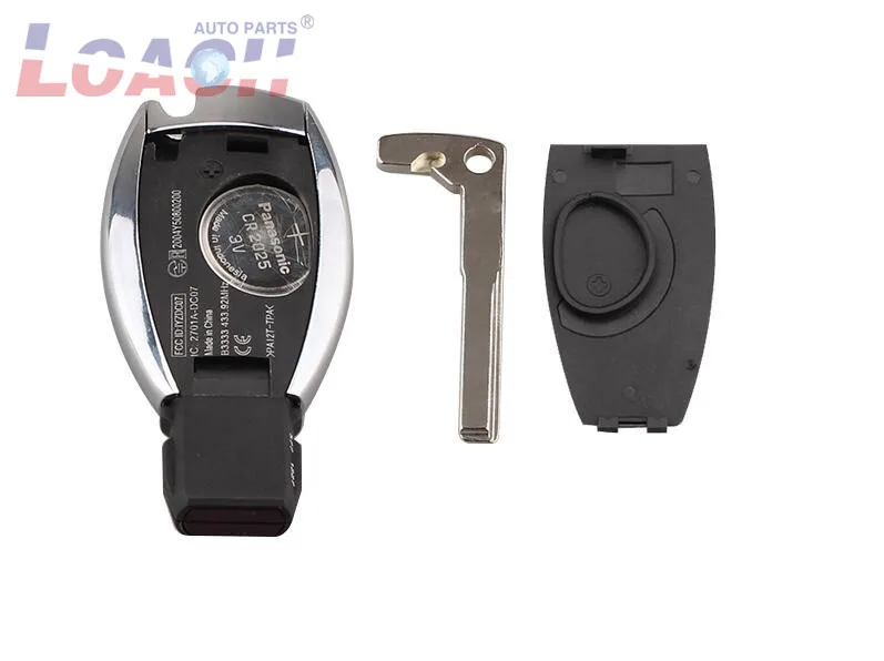 10psc/лот Smart Remote Key 2 кнопки 315/433 МГц BGA стиль с чипом для Mercedes-Benz 2000