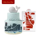 Трафарет для украшения собора, торта, помадки, торта, трафарета, настенный пластиковый шаблон, инструменты для украшения, инструменты для украшения, для украшения, для торта