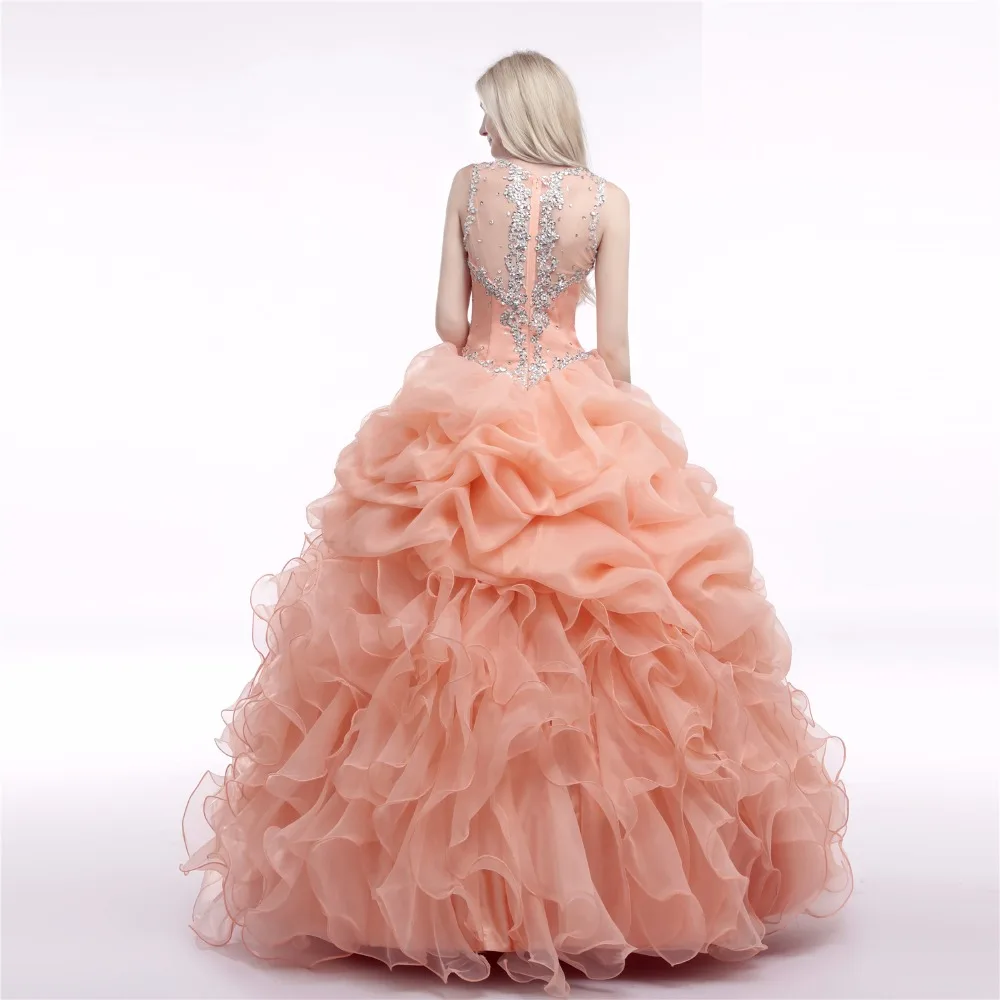 Женское бальное платье с открытой спиной лавандовое для девушек 15 лет|vestidos de anos|15
