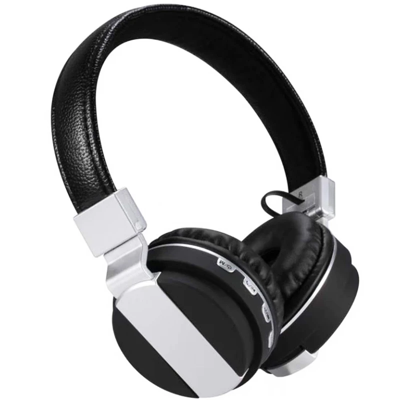 Беспроводные наушники с шумоподавлением Bluetooth микрофоном TF слот для карты аудио