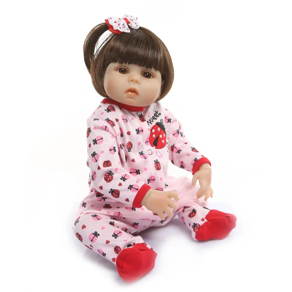 NPKCOLLECTION Мягкие силиконовые куклы 48 см Bebes Reborn живые Детские игрушки для девочек