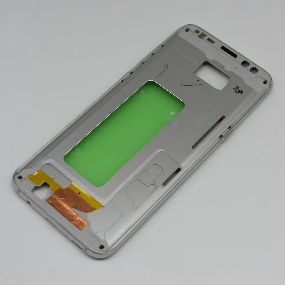 Передний ободок средней рамки корпуса Запасные части для samsung galaxy S8 Plus G955 G955F с боковыми клавишами