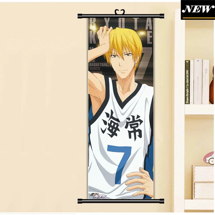 45X125 см Kuroko no Basuke Баскетбол Kise. Ryouta Спорт аниме мультфильм прокрутки Настенная