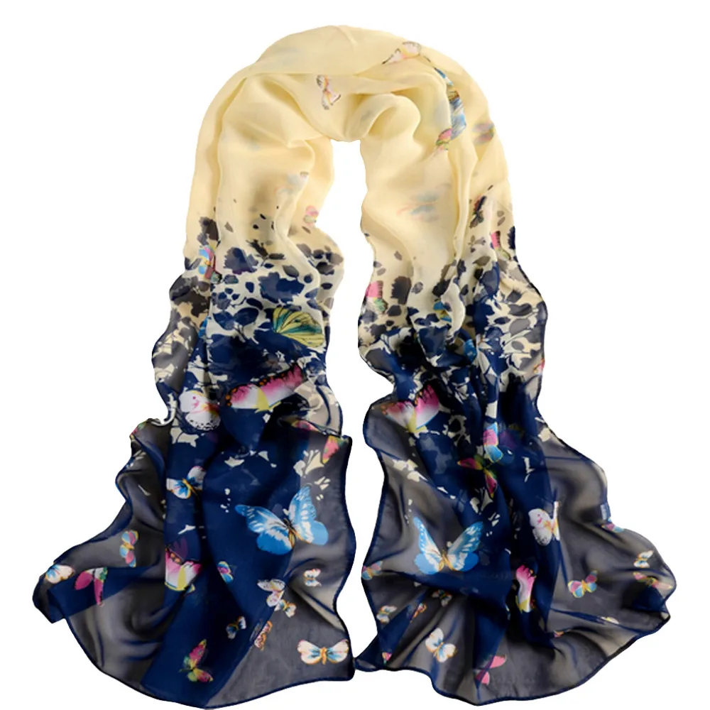 1 шт. хит продаж Женский Дамский шарф весна-осень мягкий длинный вуаль большой