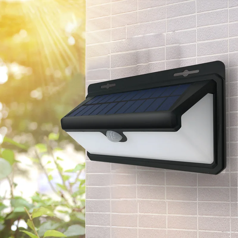 Superbright 100 LED Солнечный датчик света Открытый водонепроницаемый садовый настенный