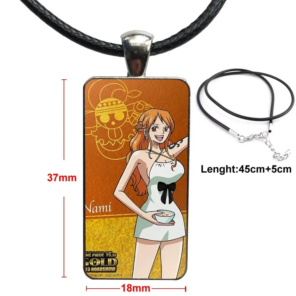Аниме One Piece Nami Брендовое стальное цветное ювелирное изделие модное эффектное
