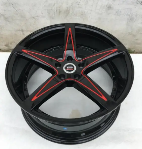 Новинка 20 дюймов 20x9 0 5x114 3 5 спиц автомобильные колесные диски из алюминиевого