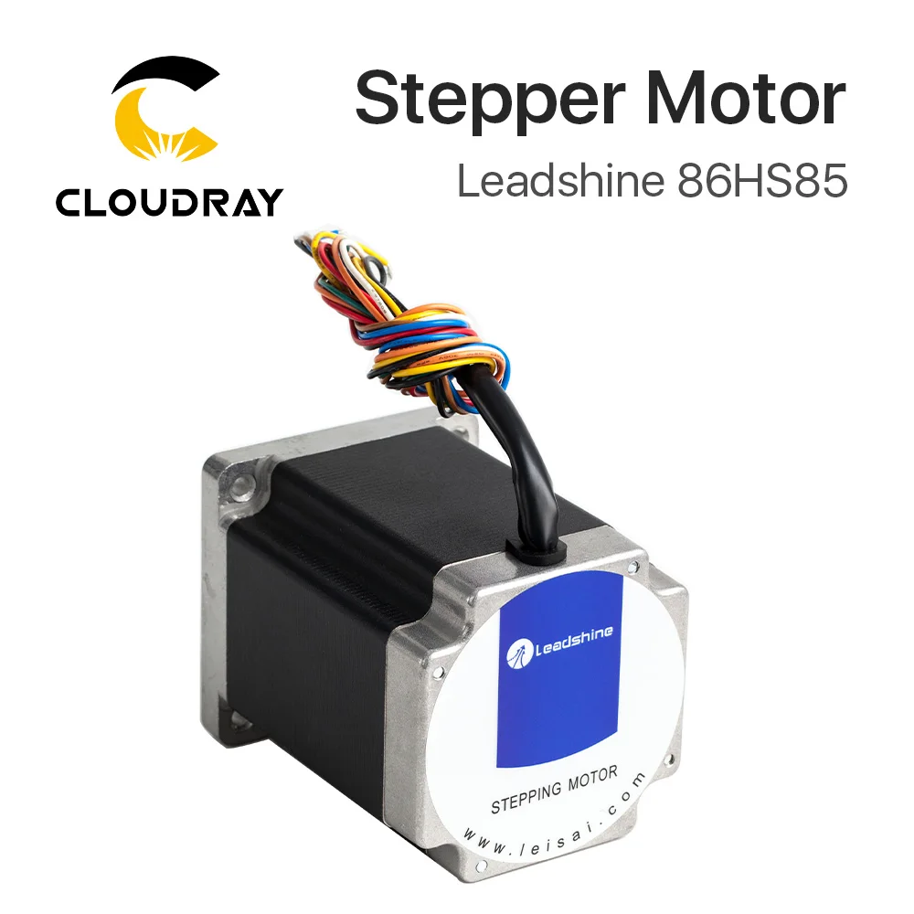 Leadshine 2 фазный шаговый двигатель 86HS85 для NEMA34 6.8A длина 118 мм вал 12 7 мм|2 phase stepper