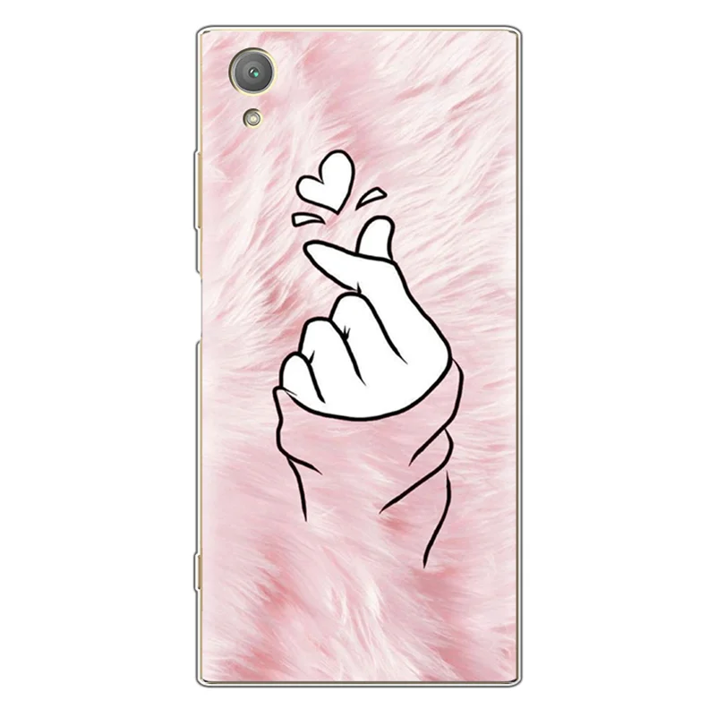 mrbixinf Чехол с сердечком для sony Xperia L1 L2 X XA XA1 XA2 Ultra Plus XZ XZ1 XZ2 XZ3 Z5 компактный силиконовый чехол для sony Xperia 10 Чехол - Цвет: mrbixinf