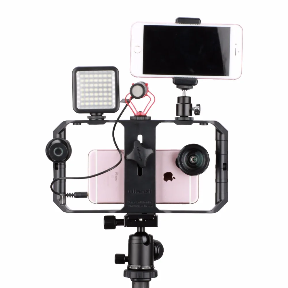 Ulanzi U Rig Pro смартфон с 3 креплениями для обуви чехол видеосъемки ручной держатель