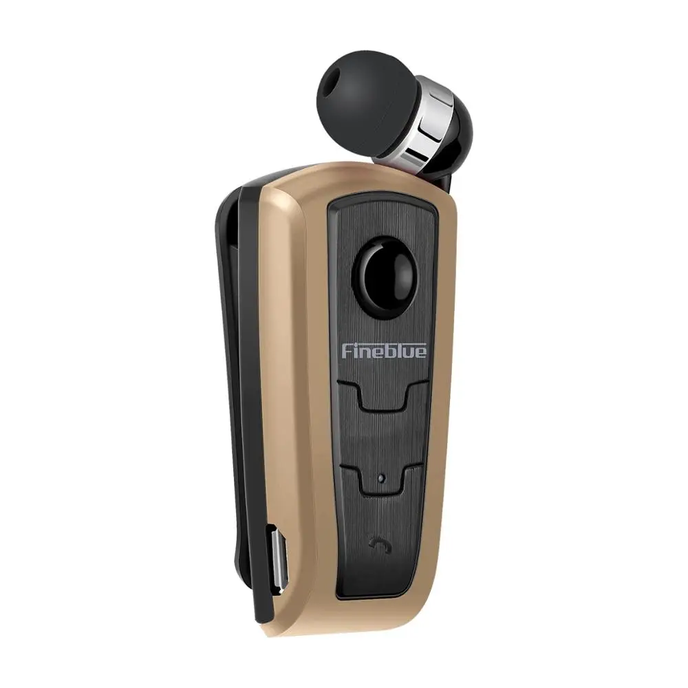 Горячая Израиль Fineblue F910 беспроводной драйвер auriculares Bluetooth наушники вибрации износа клип стерео спортивная Гарнитура для вождения - Цвет: gold without box