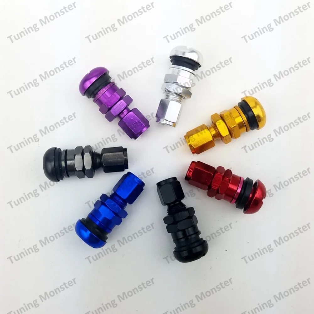 Универсальные колпачки для стержней клапанов из кованого алюминия тюнинга Monster 4