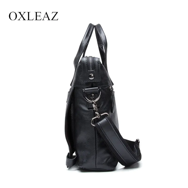 OXLEAZ мягкая 14 &quotсумка мессенджер мужская кожаная сумка для ноутбука мужской