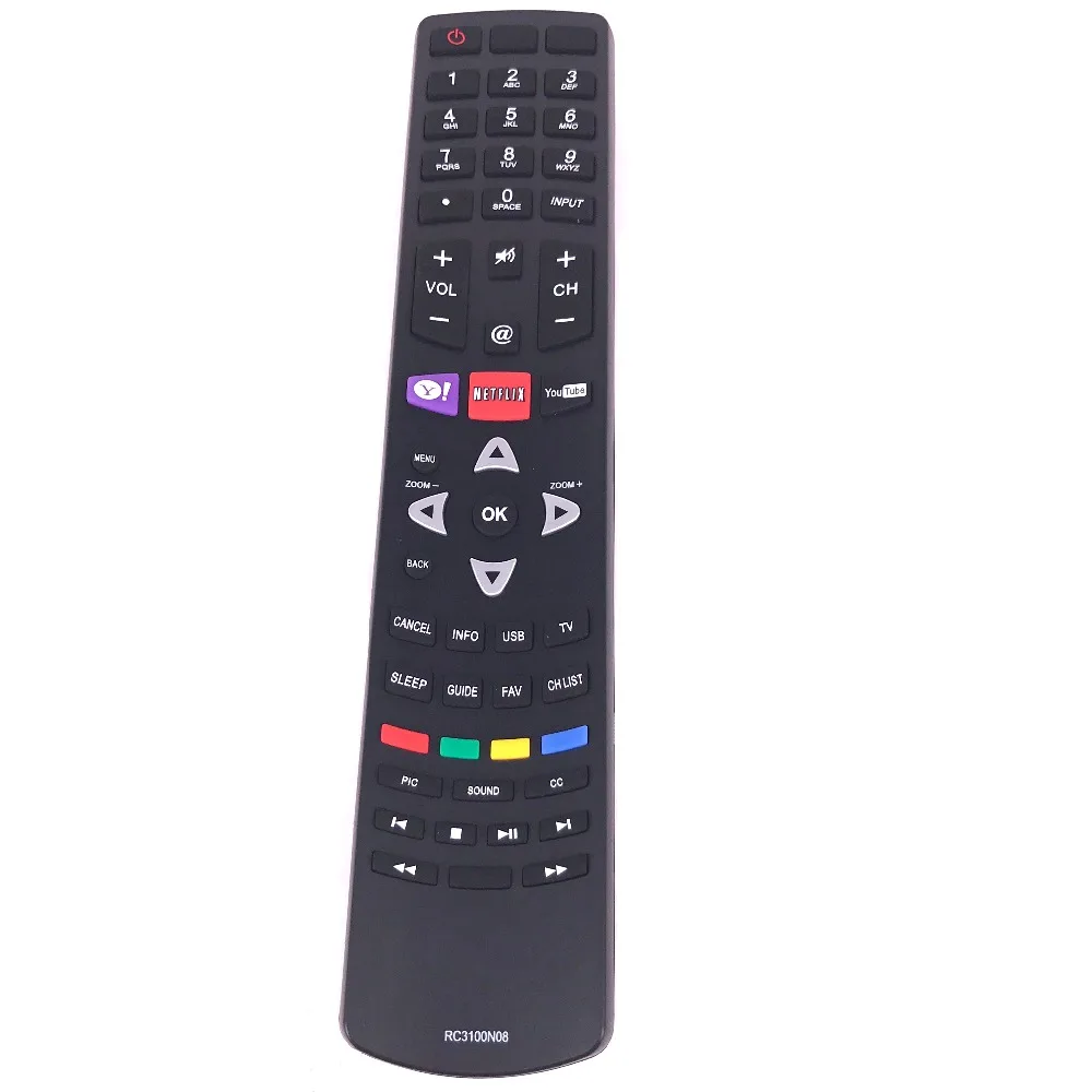 

Новый оригинальный RC3100N08 для TCL LCD светодиодный TV Remote Conreol RC3100N01 LE40FHDE5200 LE32FHDE5200 с Netflix